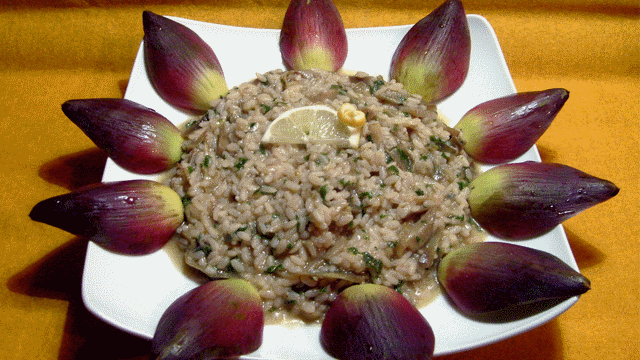 Risotto con Carciofi